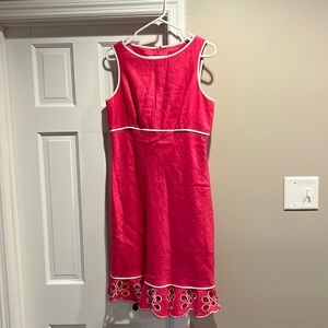 linen lined sundress